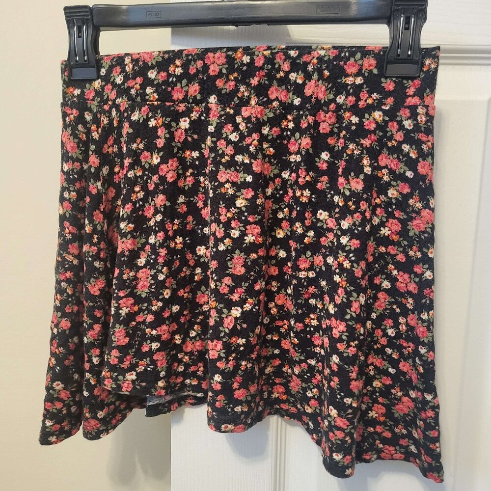 Floral Mini Skirt